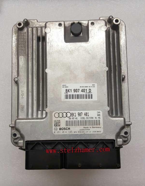 Motorsteuergerät AUDI A4 2.7TDI 8K1907401D Bosch 0281014145