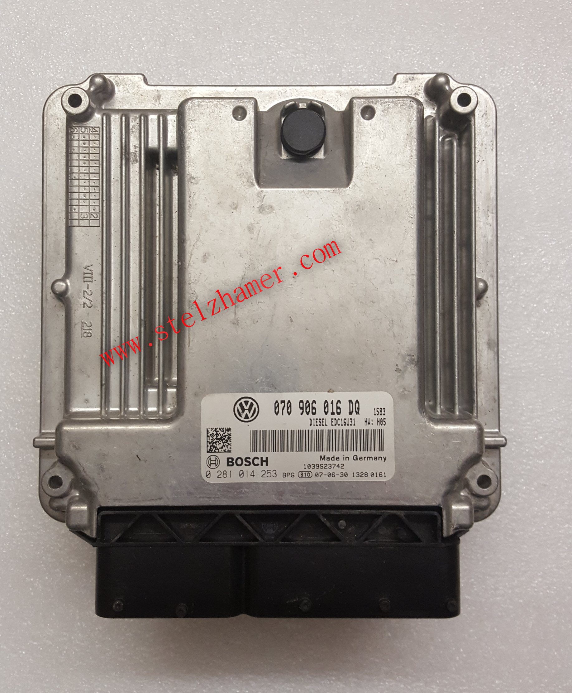 VW T5 Motorsteuergerät ECU 2.5TDI 070906016DQ 0281014253 ...