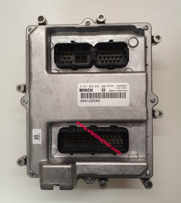 NEU & Original Motorsteuergerät BOSCH EDC7UC31 ,0281020048, 504122542, 2996409, 343020, 343020MEC, 504091970