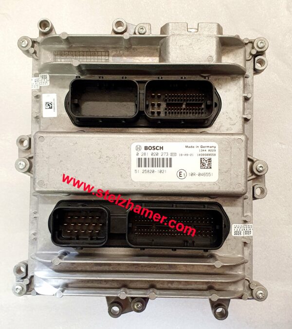 BOSCH EDC17CV42 Motorsteuergerät 0281020273 MAN 51 25820-1021, 51258201021, 51.25820-1021, 51258047767, 51258047824, 51258357664 – Bild 3