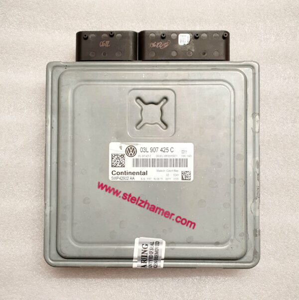 VW VAG Motorsteuergerät ECU  5WP42902AA  03L907425C SIMOS PCR2.1 HW: H43 – Bild 2