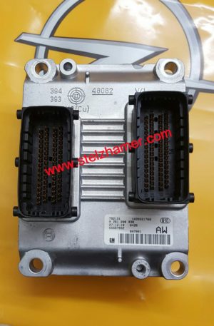 Opel Corsa D Motorsteuergerät Z10XEP AW 55557932 zurückgesetzt