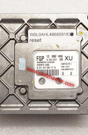 Opel Motorsteuergerät 5WK9395 12992406 XU 1232003 gebraucht & zurückgesetzt