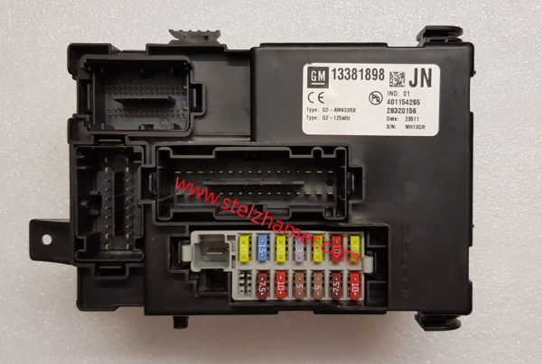 Opel Meriva B Sicherungskasten , Fuse box, BCM 13381898 JN  gebraucht inkl. Programmierung