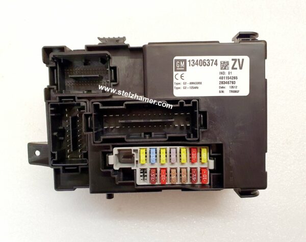 Opel Meriva B Sicherungskasten , Fuse box, BCM 13406374 ZV  gebraucht inkl. Programmierung