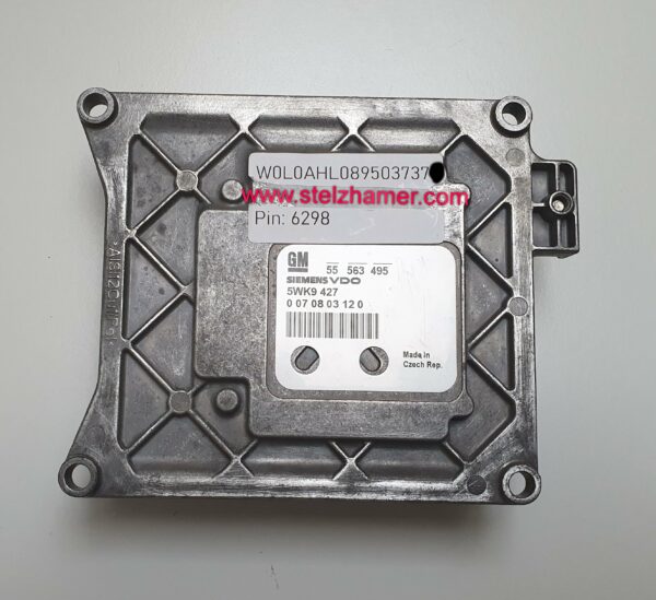 OPEL Motorsteuergerät 1232102 GM 55563495 Astra H Zafira B Z16XER A16XER Z18XER A18XER  gebraucht & zurückgesetzt
