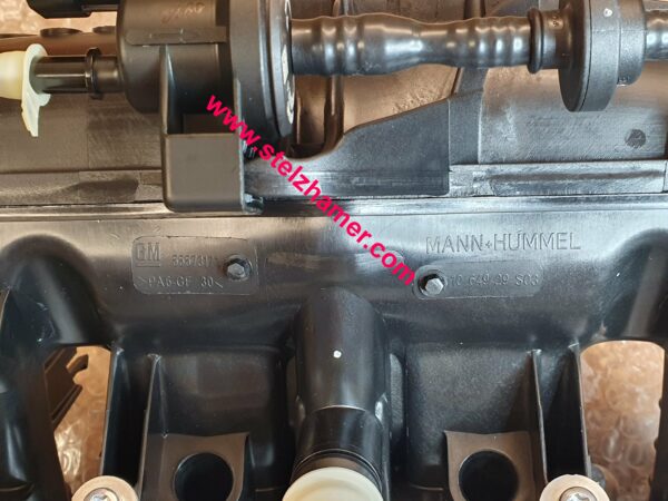Original Opel Saugrohrmodul Drosselklappe & Krümmer Astra Meriva Zafira GM 25197572, 55573169, 850271, 55577579, 55573171 NEU – Bild 5