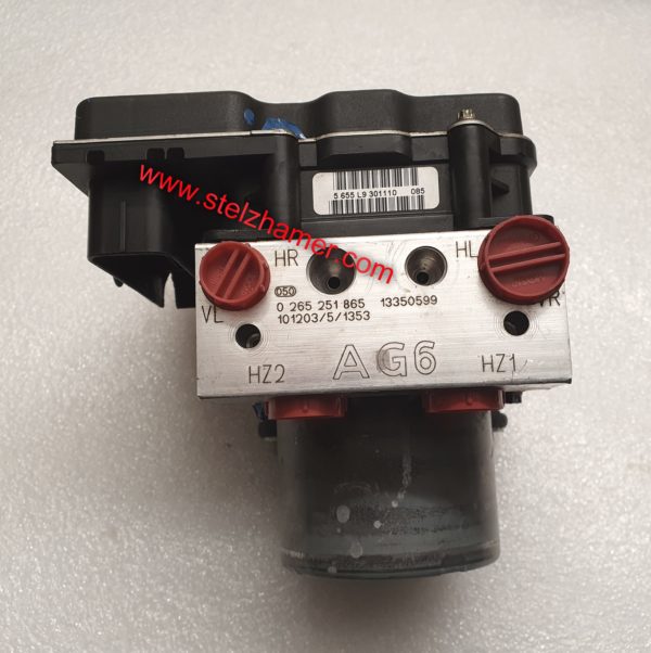 Opel Corsa D ABS Einheit 13350599 AG6 0265251865 0265951753