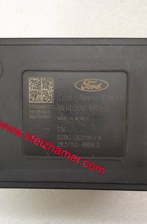 FORD FIESTA MK6 ABS Einheit ATE MK100, D2BC2C405FA, D2BC-2C405-FA , D2BC-2C219-FA, D2BC2C219FA gebraucht & überholt